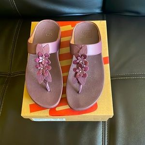 Eggplant purple Fitflop